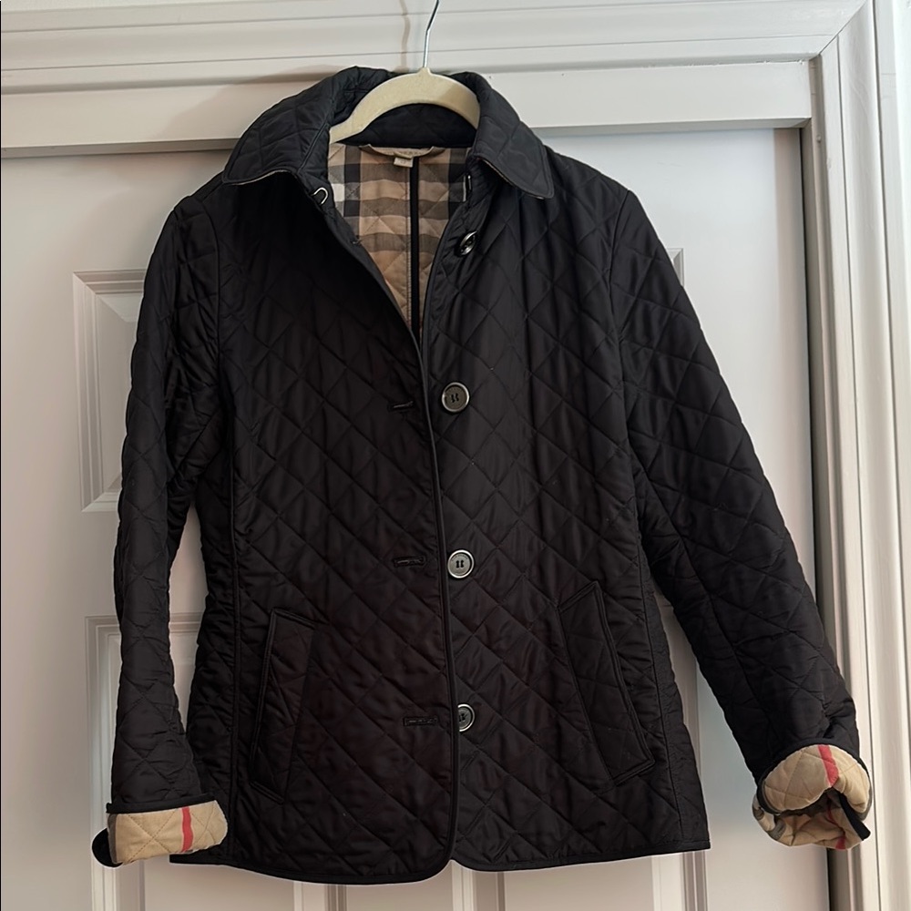 Burberry Brit Black Quilted Women's Jacket